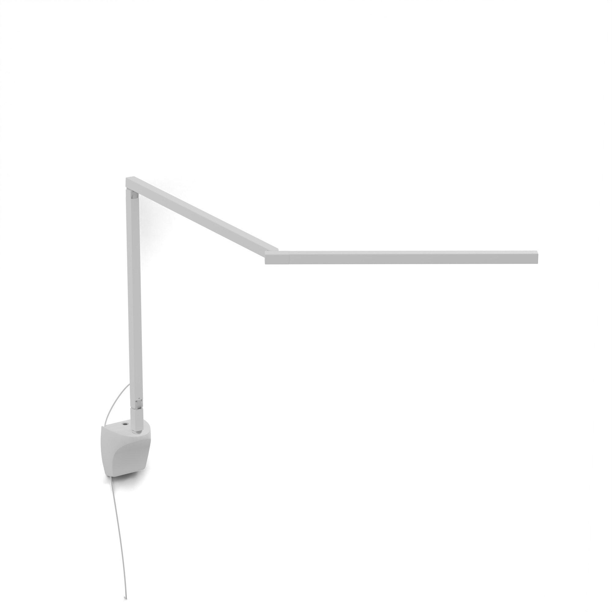Z-Bar Mini Gen 4 Wall Mount Desk Lamp Wall Light in Matte White